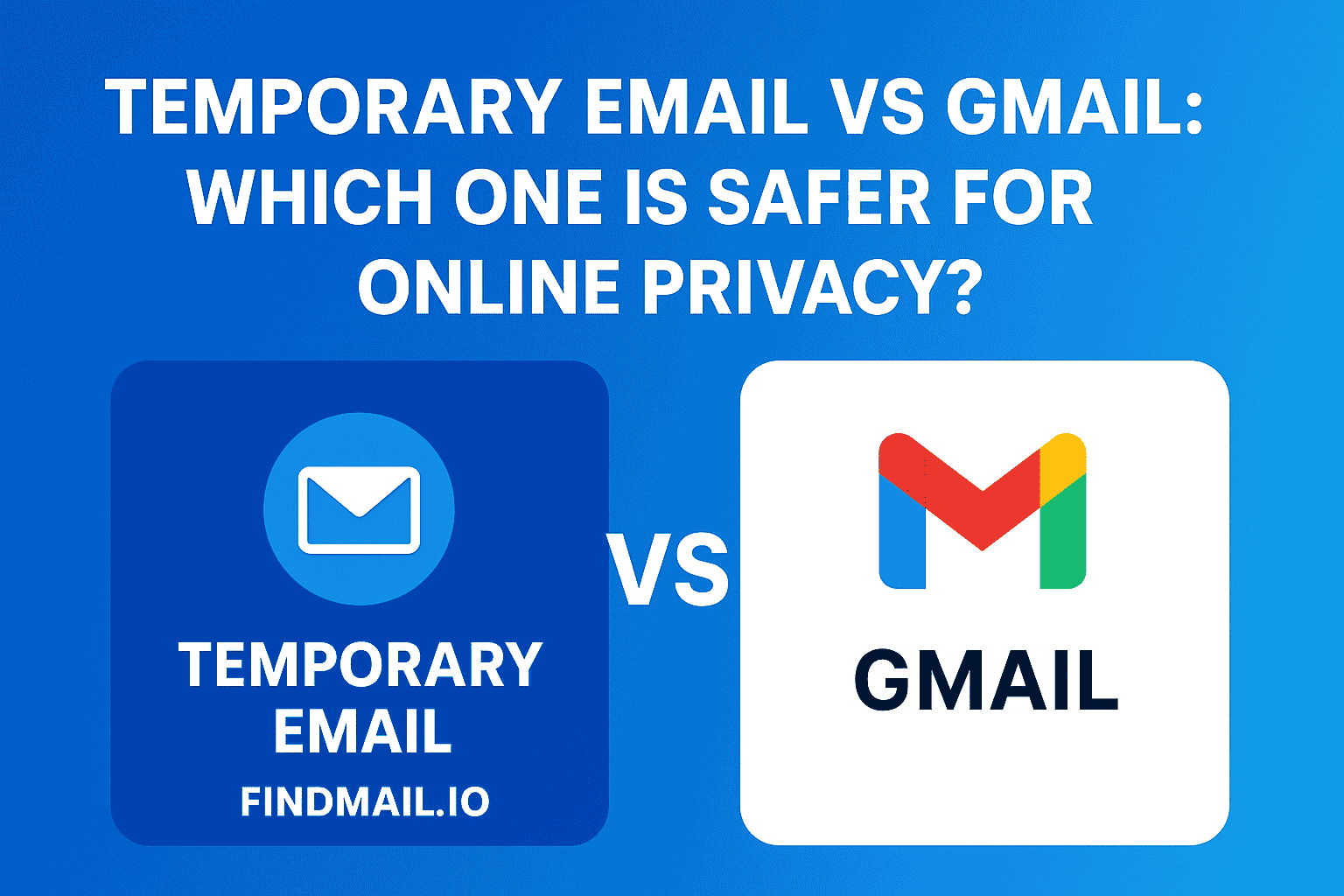 Temporary Email vs Gmail: Which is Safer for Online Privacy | FindMail.io