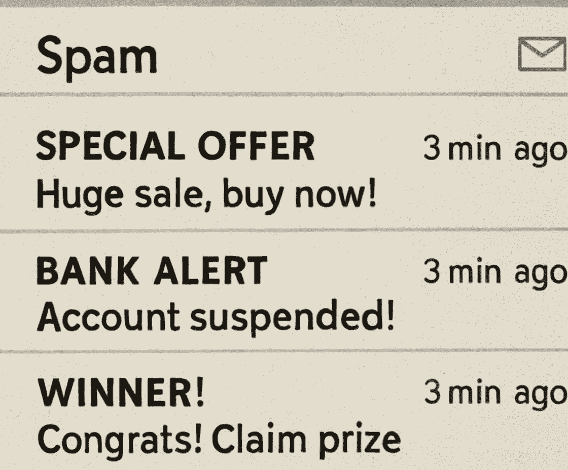 Spam notification